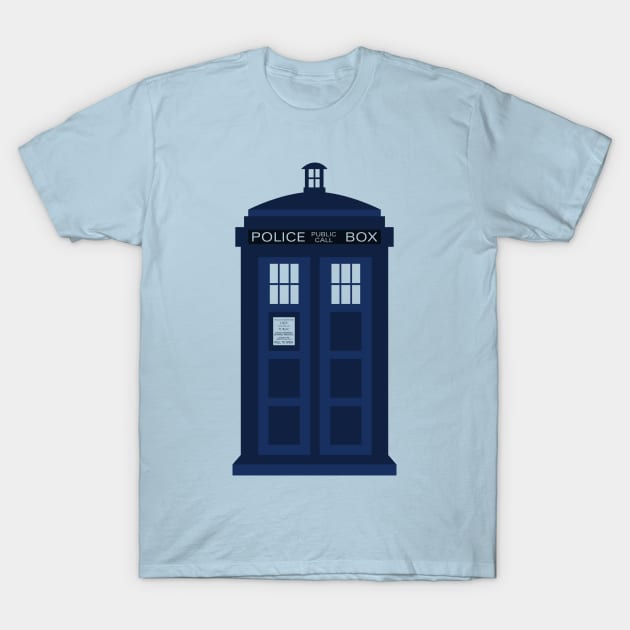 Tardis T-Shirt by Lydilena